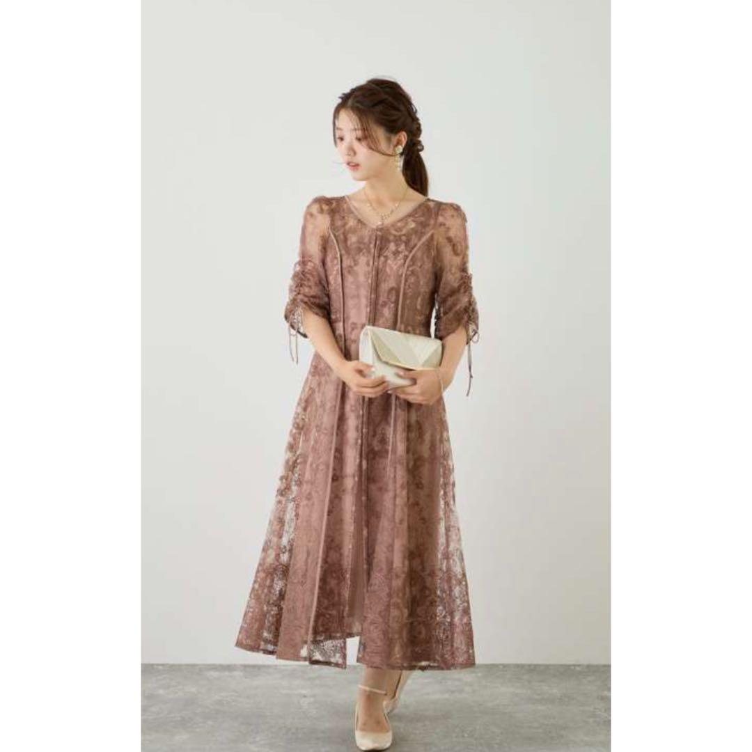 Dorry Doll エンブロイダリーレイヤードドレス