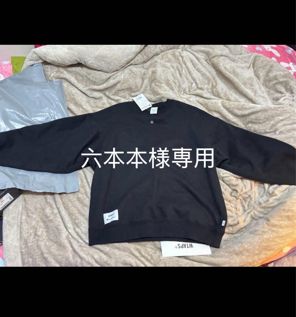 WTAPS×Champion クルーネックスウェットシャツ(C8-Z018)