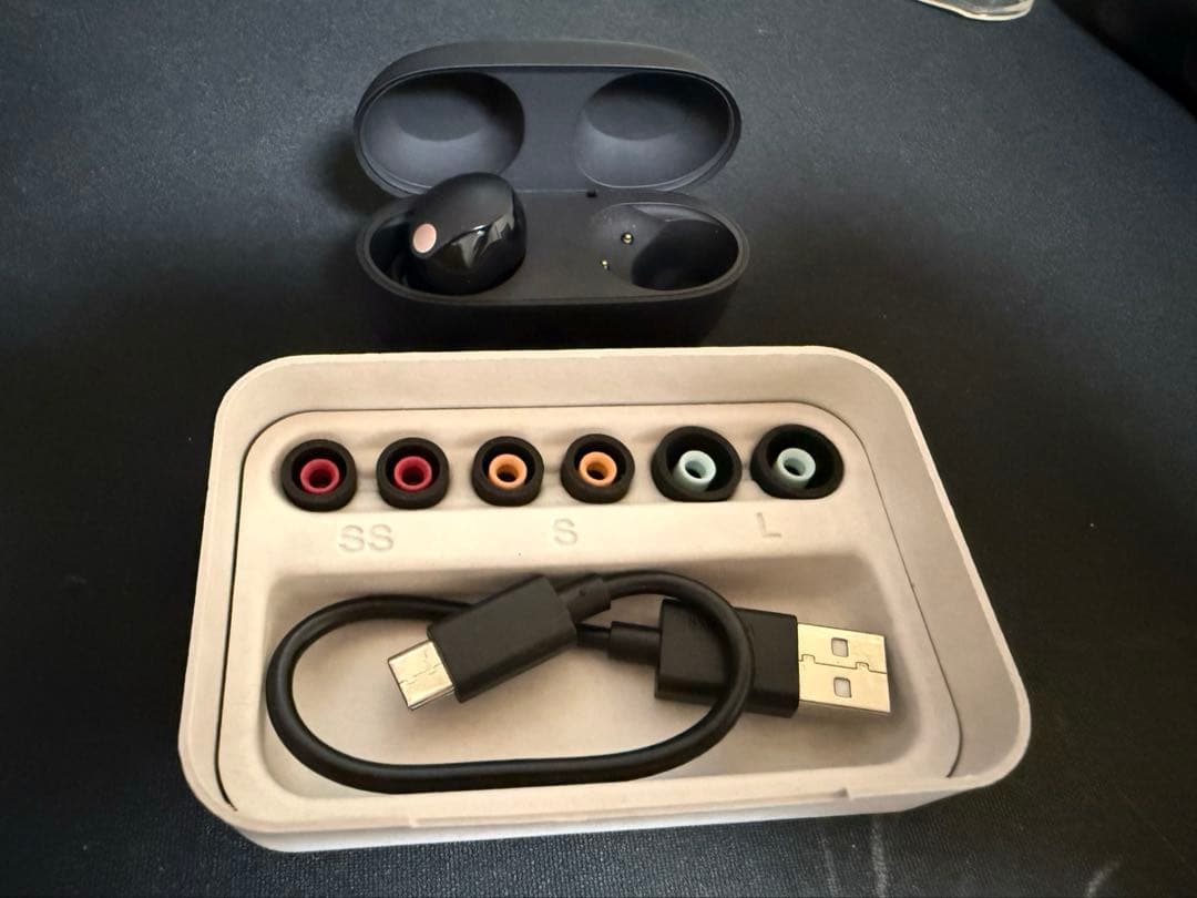 SONY WF-1000XM5 ブラック 左耳 ケース 付属品