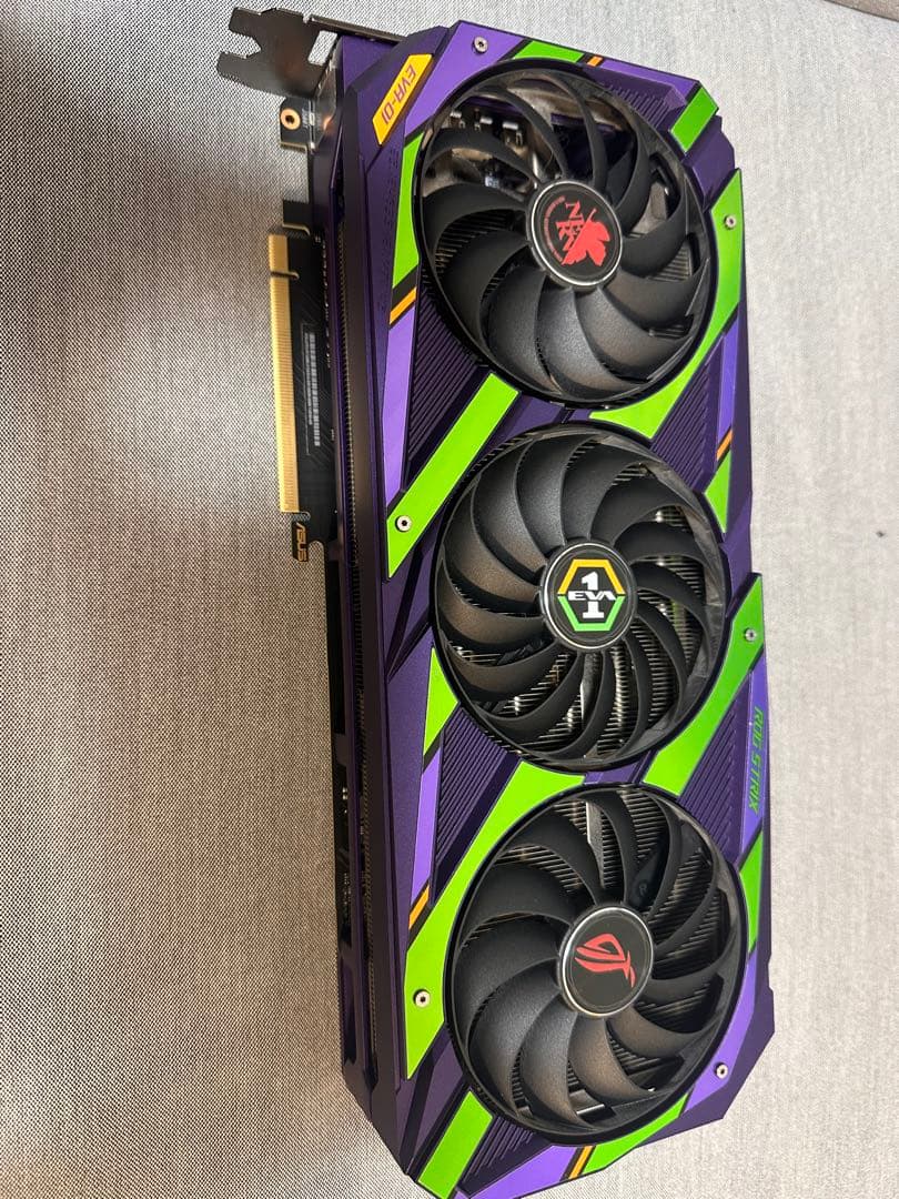 Intel i7-13700k と asus rog strix 3080 ev