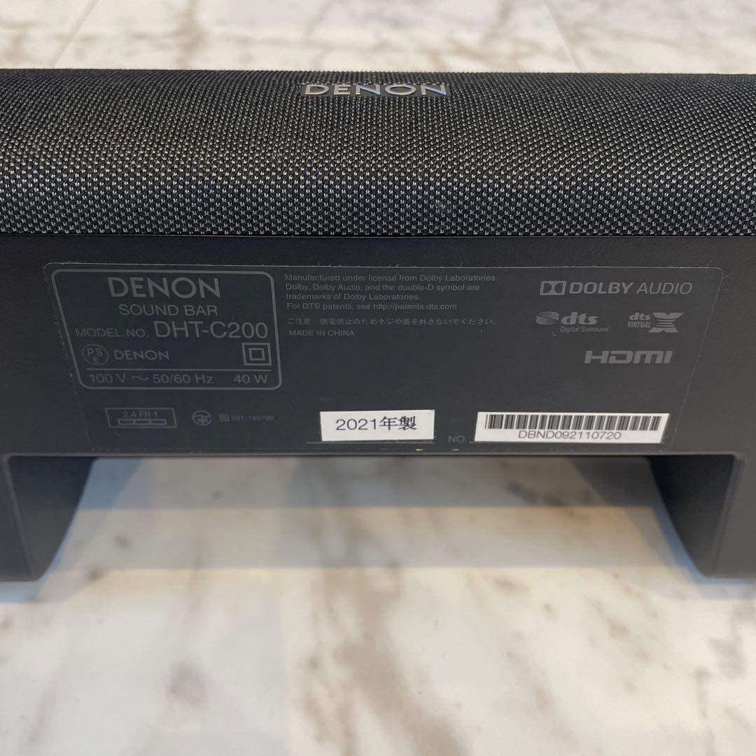 【最終値下げ】DENON サウンドバー　denon dht-c200