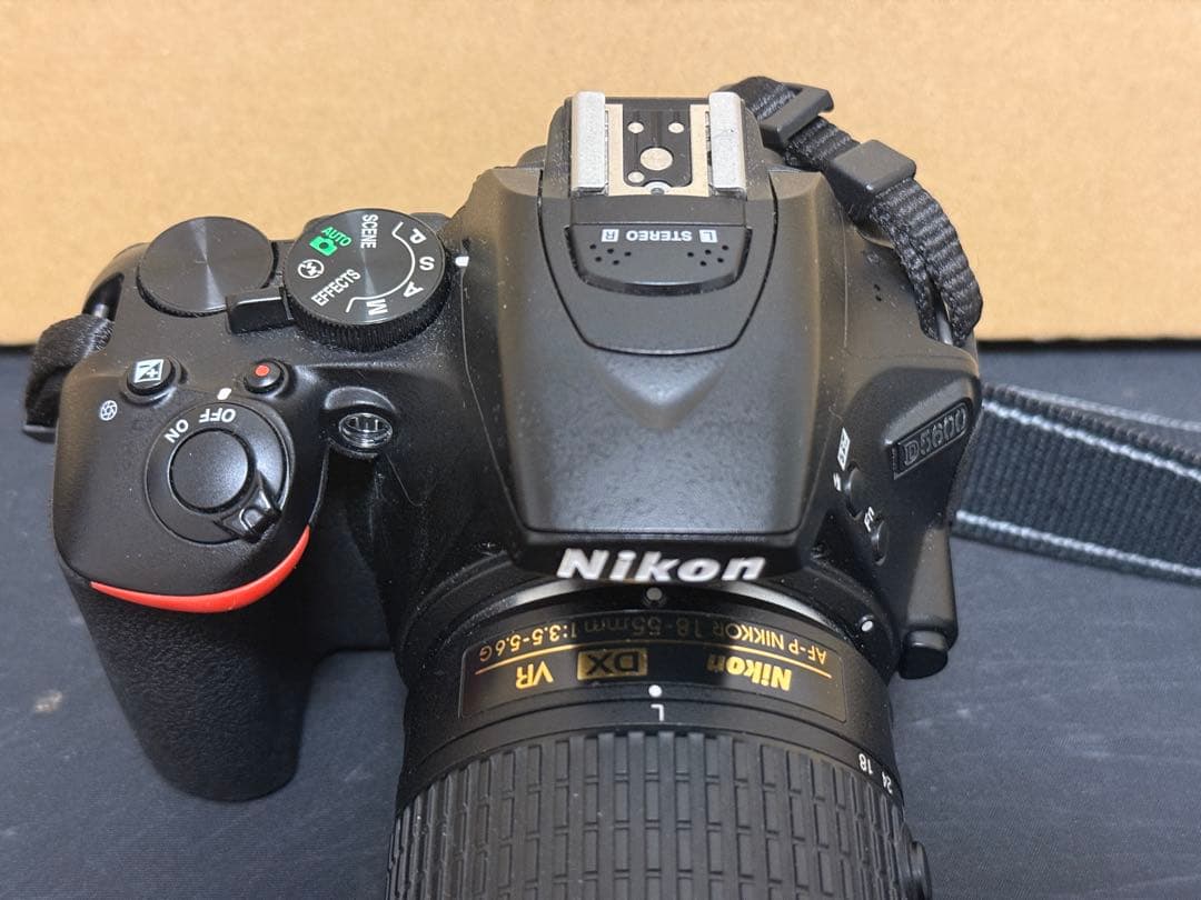 NikonD5600 18-55mm55~200mmセットsdカード128gb付