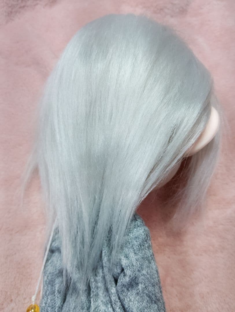 カスタムアイシードール シルバーヘアの男の子 アウトフィット付き