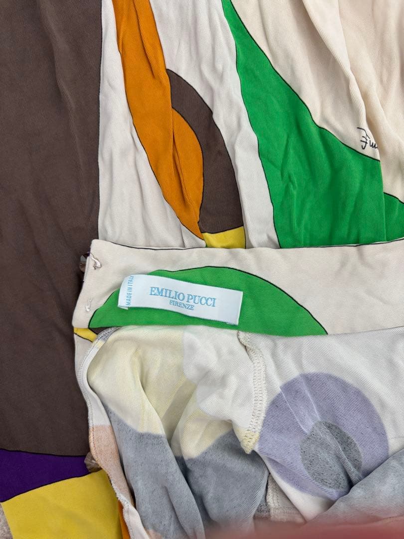 エミリオプッチ　ロングスリーブドレス