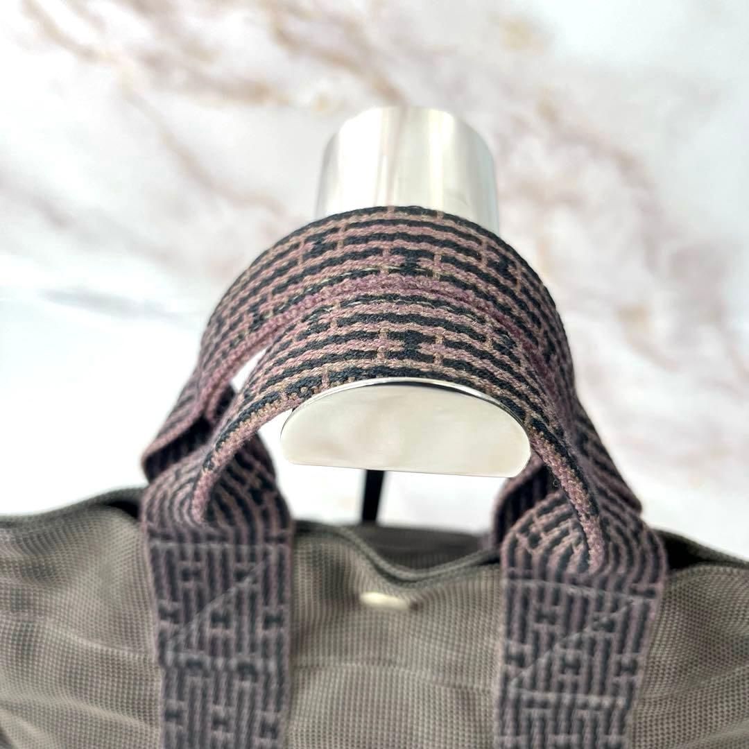 HERMES エルメス エールライン トートバッグ キャンバス PM