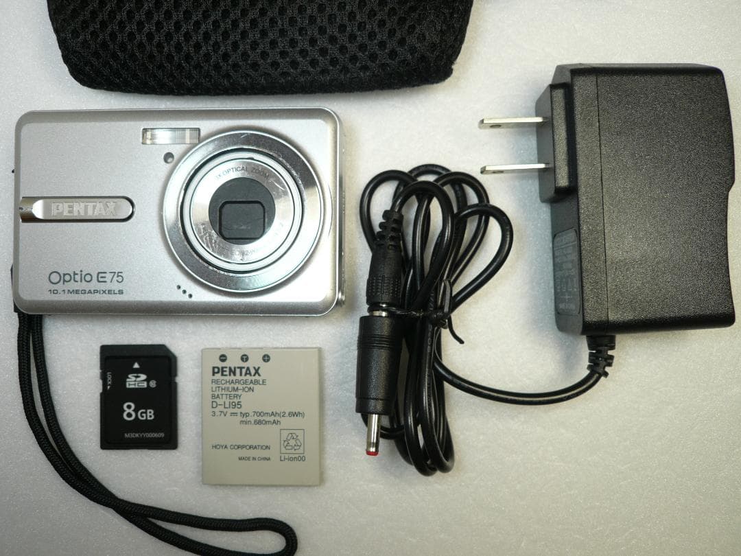 PENTAX★Optio E75⭐️欧州限定モデル⭕️安心実働品★1010万画素