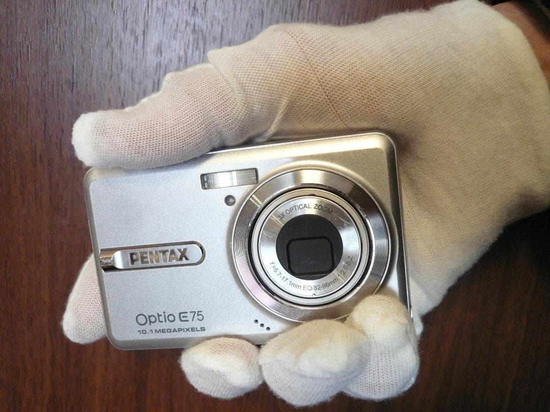 PENTAX★Optio E75⭐️欧州限定モデル⭕️安心実働品★1010万画素
