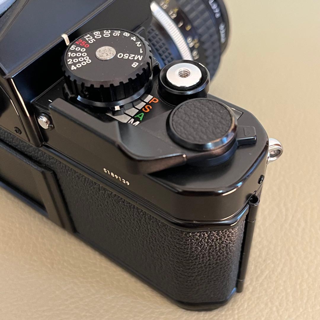 Nikon ニコン　FA ブラック＋Ai-s 50mm f/1.4＋MD-15