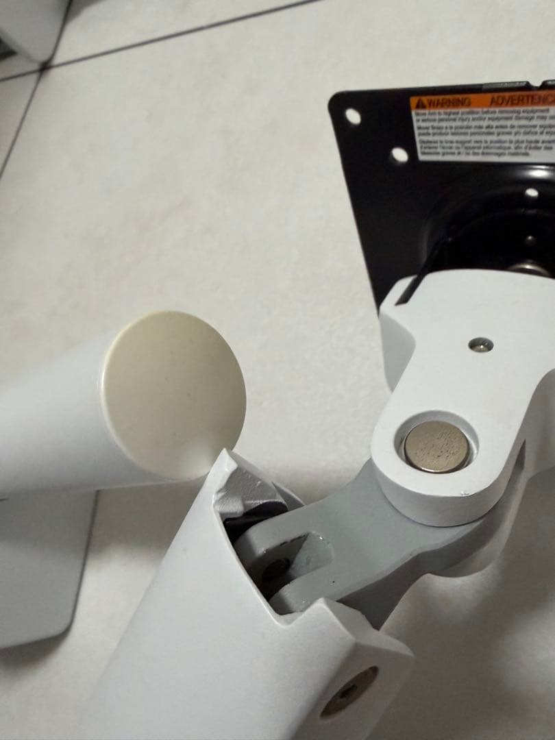 ergotron lx モニターアーム　ホワイト　最終値下げ