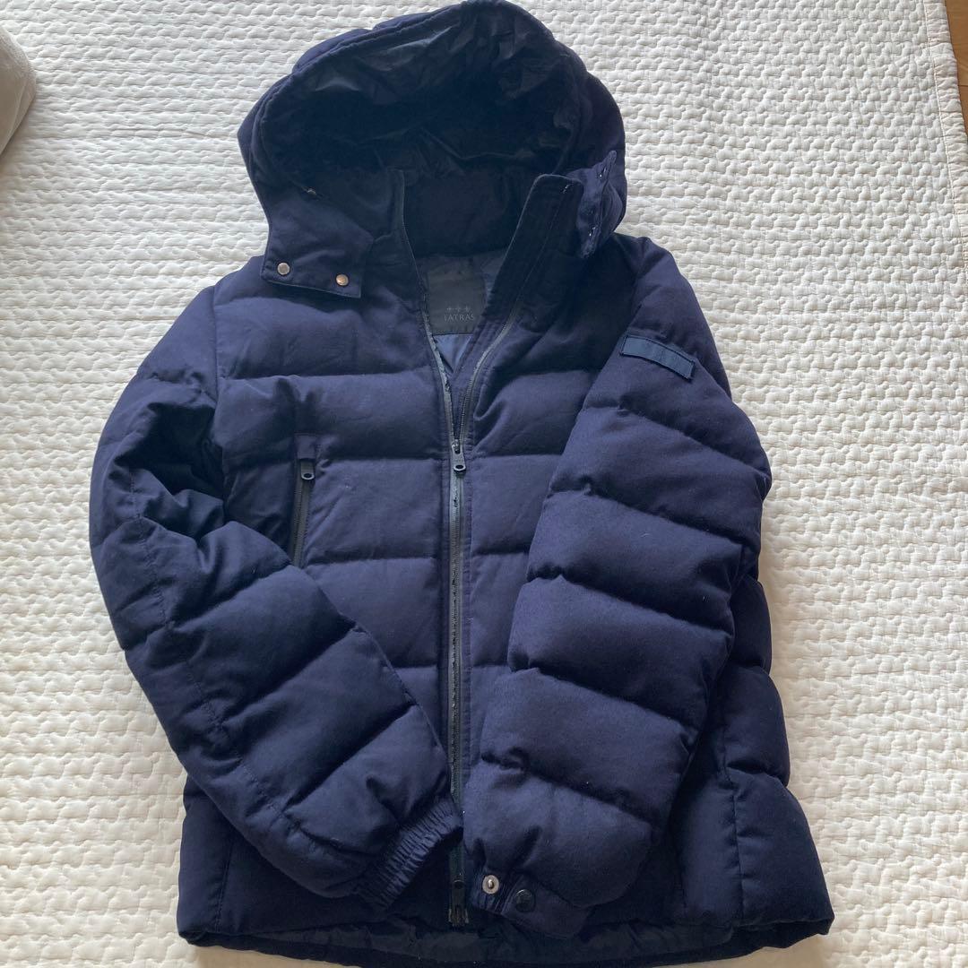 タトラス　ダウンジャケット　ボルボレ　サイズ2　ネイビー Mサイズ