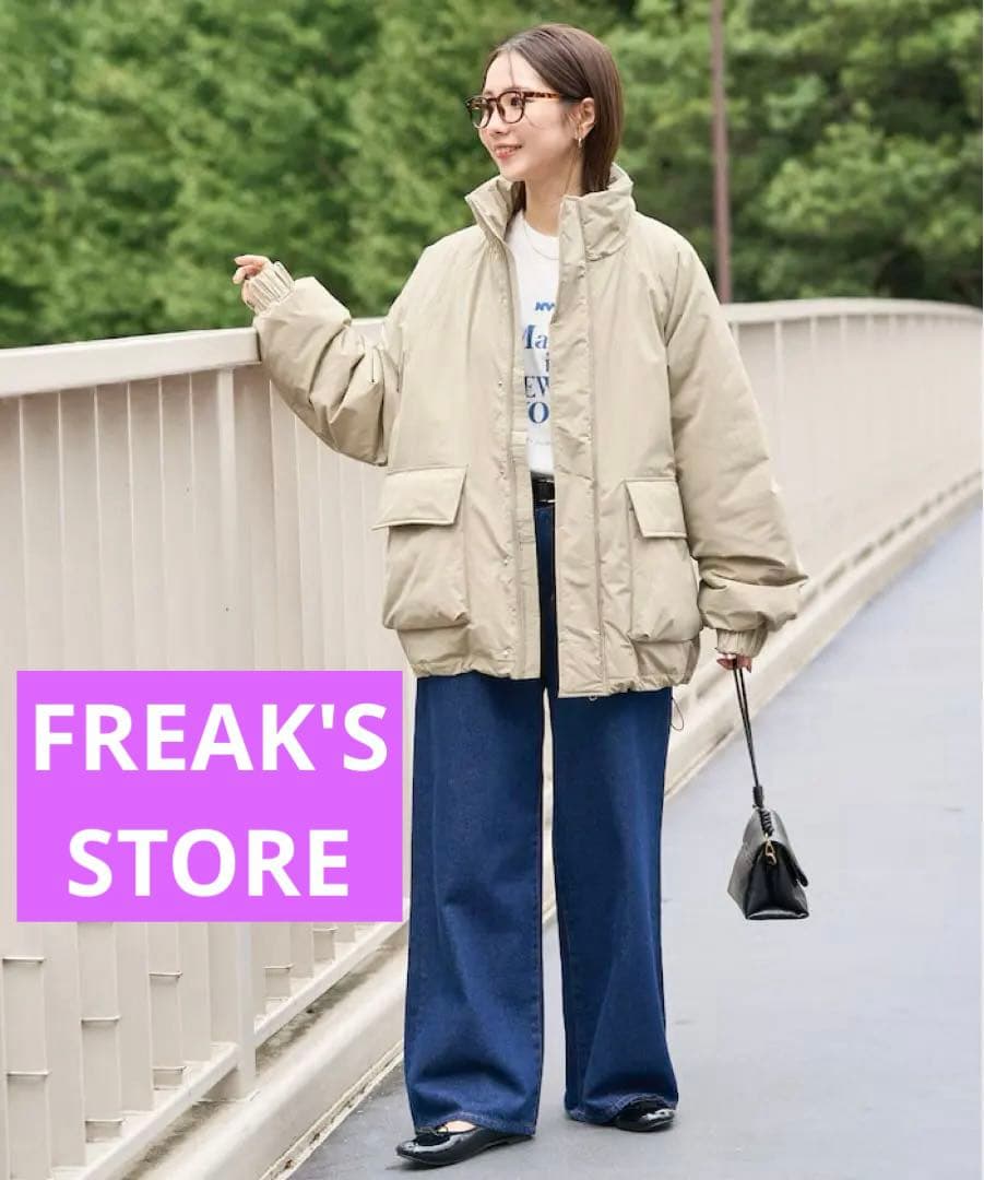 FREAK'S STORE 中綿ボリュームブルゾン　フリークス ストア