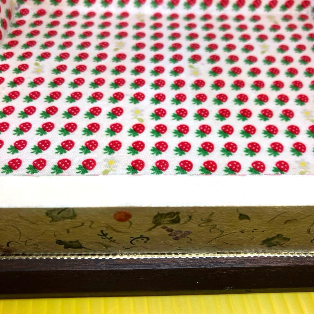 トールペイント作品　スリーベアーズのボックス　テディベア親子