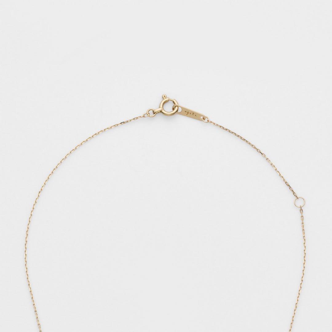 りー　K10ダイヤモンドネックレス　箱無し