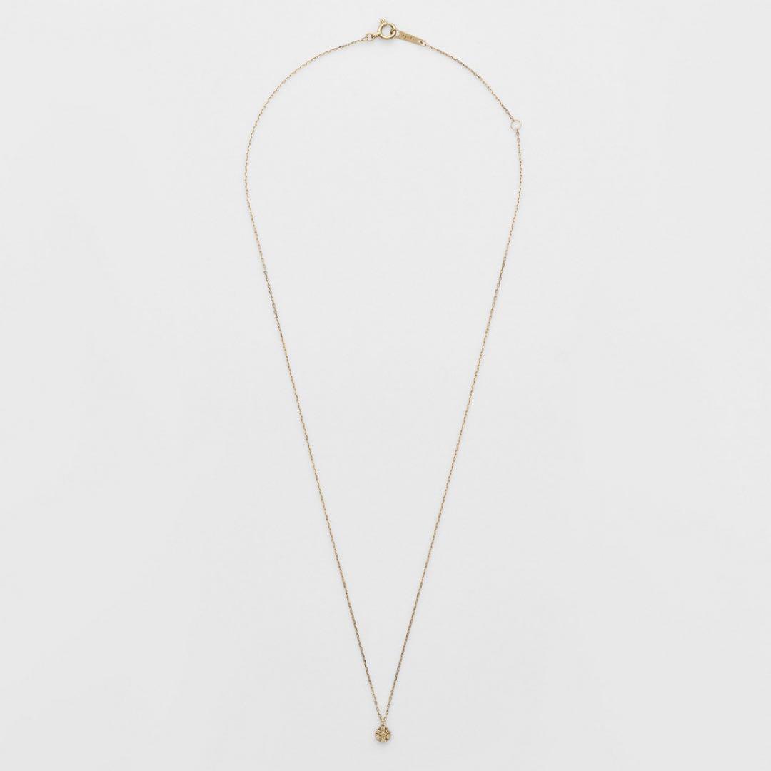 りー　K10ダイヤモンドネックレス　箱無し