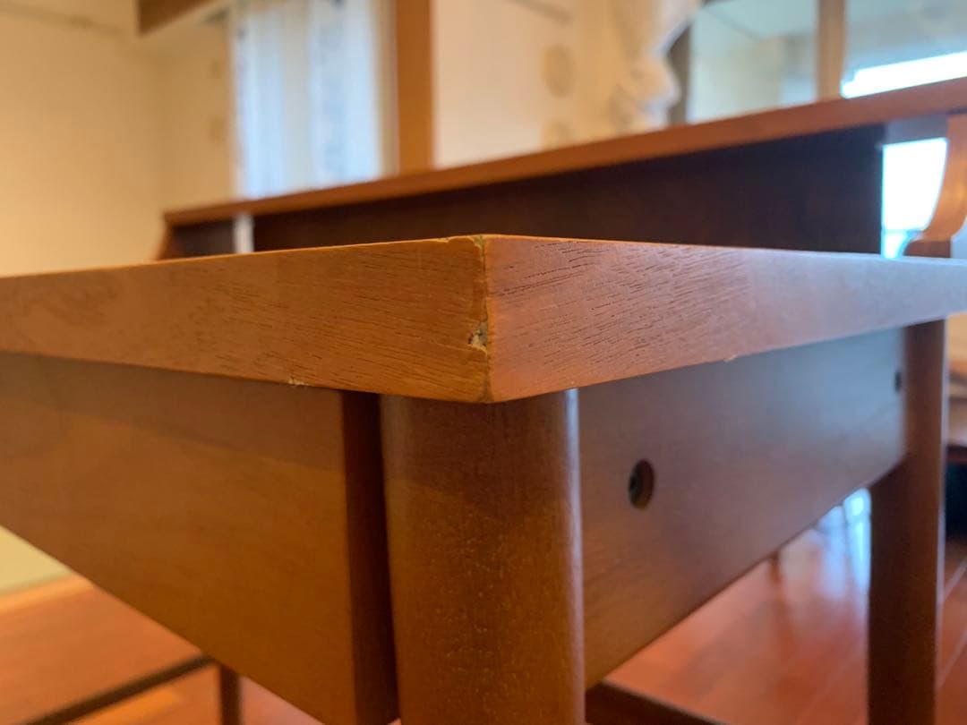 Zaka さま専用　北欧　ミッドセンチュリー　ウォールナット突板　仕事机　デスク