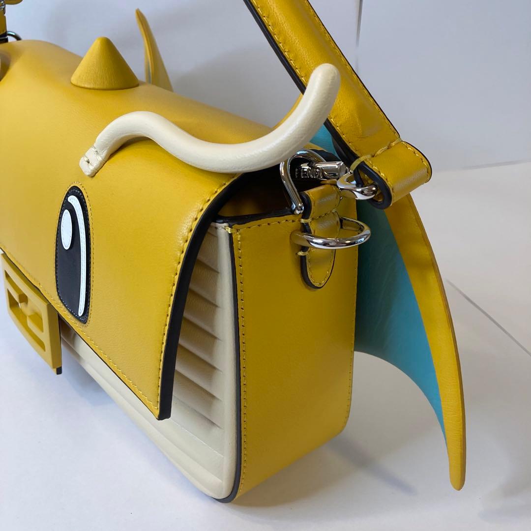 FENDI x FRGMT x POKÉMON イエロー カイリューバッグ