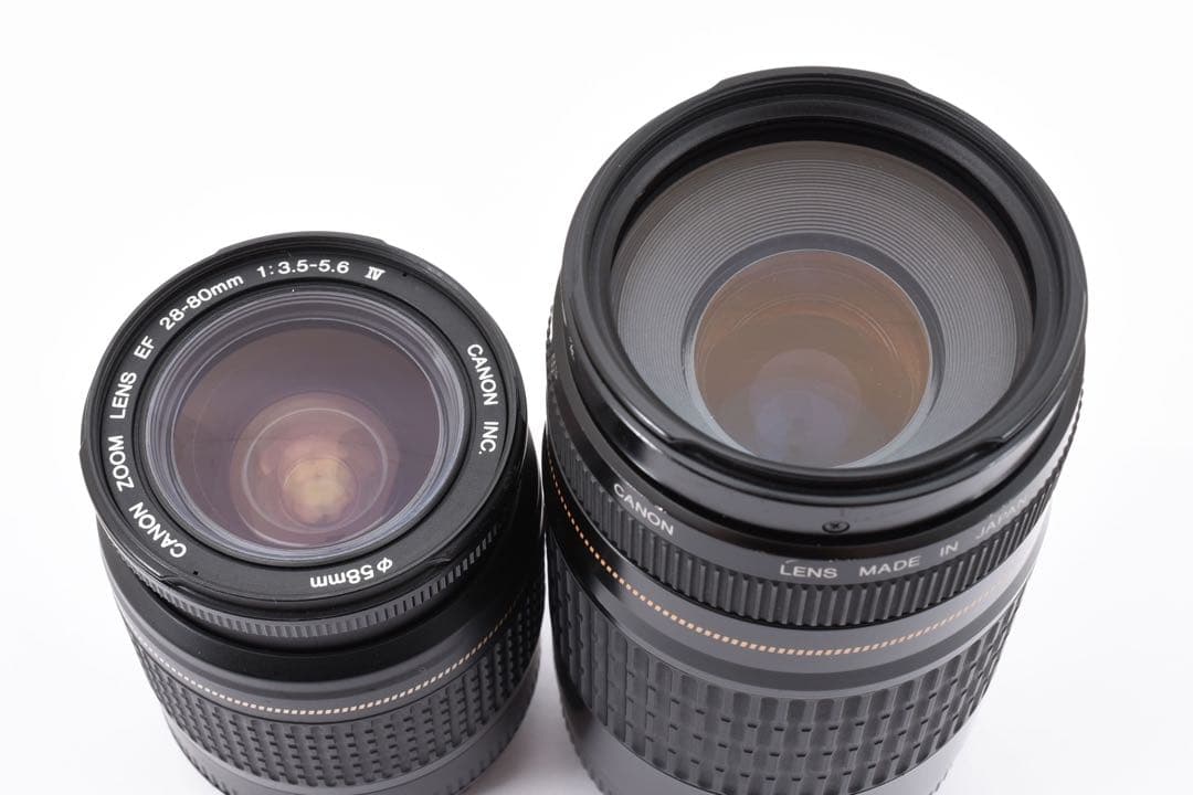 一眼レフカメラ canon kiss x 10i標準&望遠レンズセット