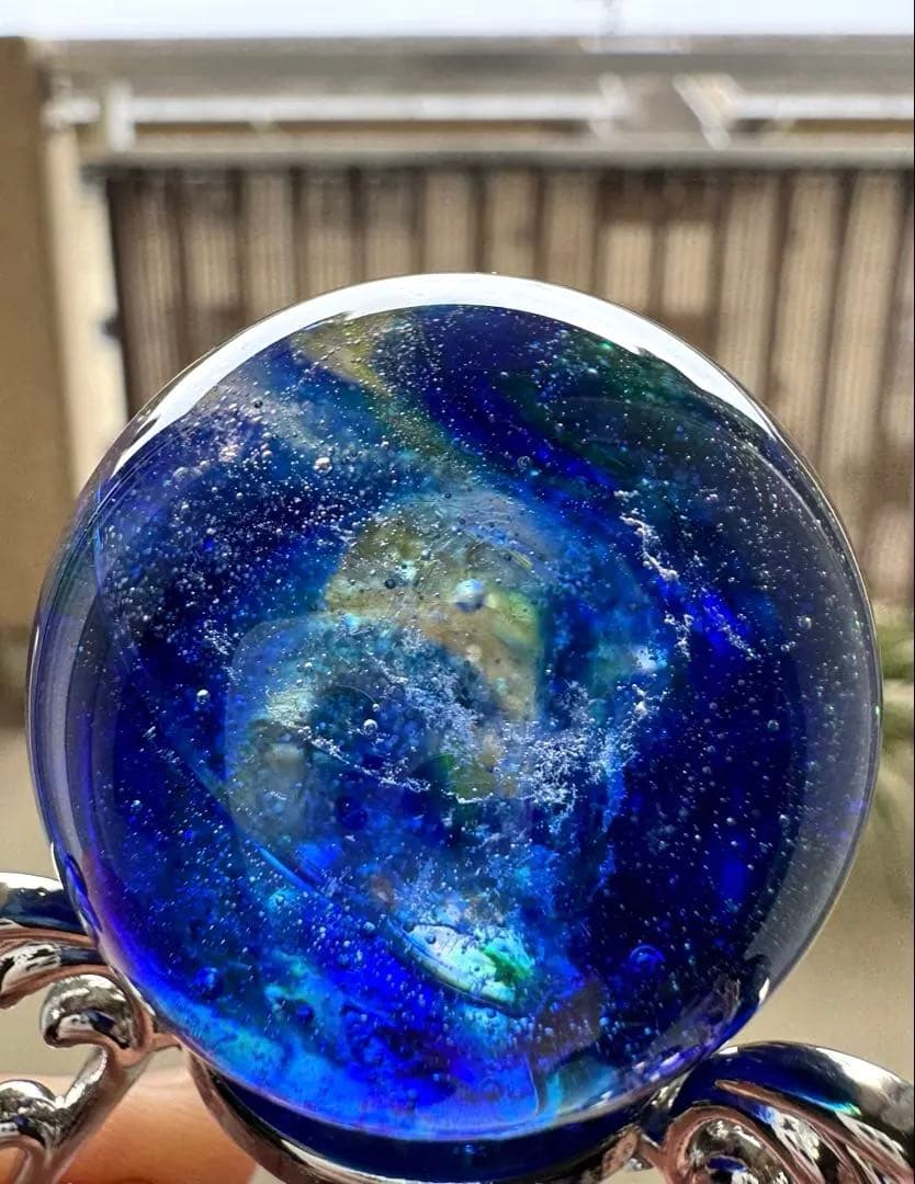 シエラネバダ産 アンダラクリスタル スフ イア マルチカラー （ブルー系）
