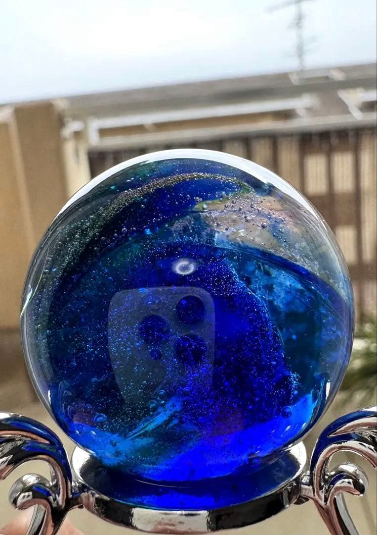 シエラネバダ産 アンダラクリスタル スフ イア マルチカラー （ブルー系）