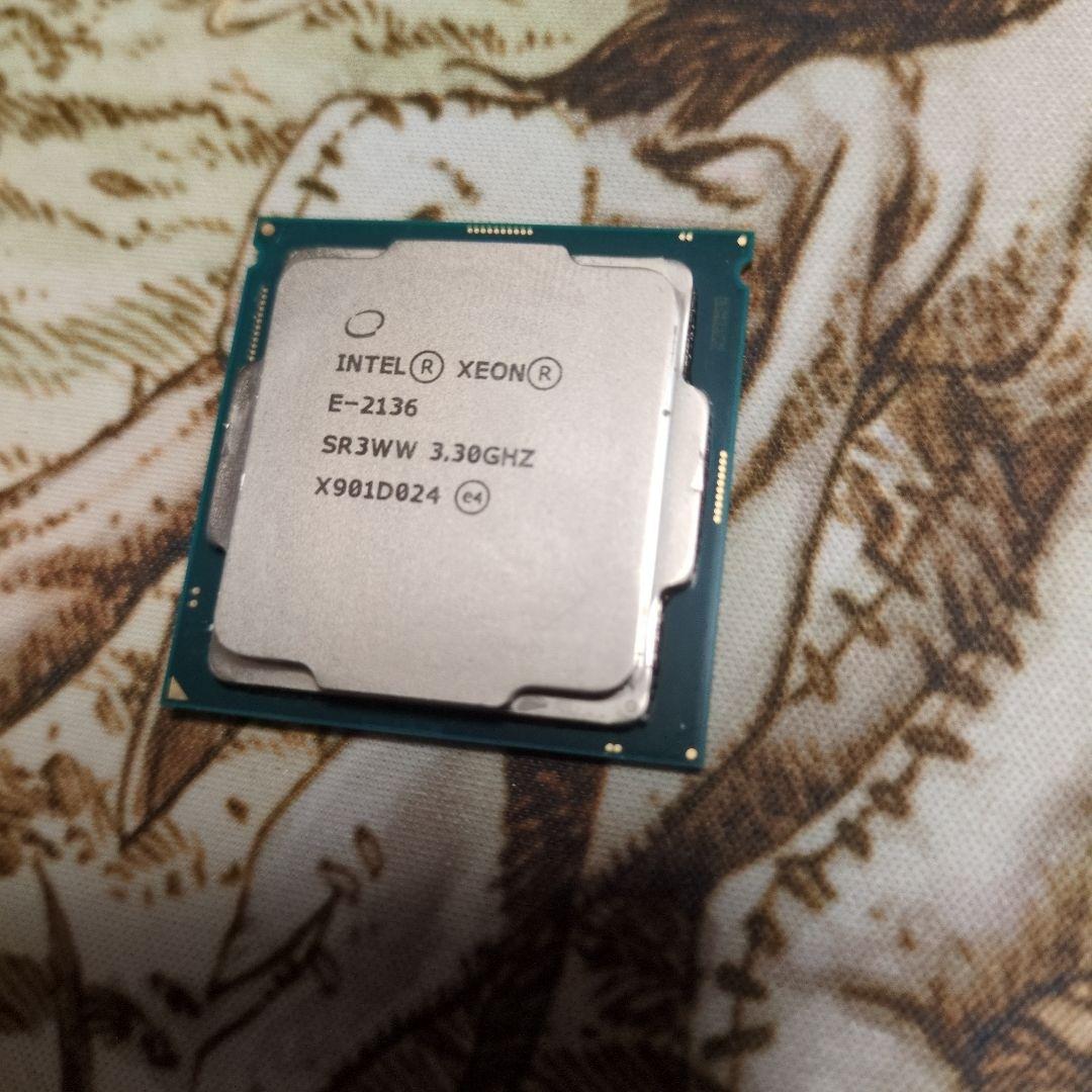 CPU Intel Xeon E-2136 CPU 3.30GHz
