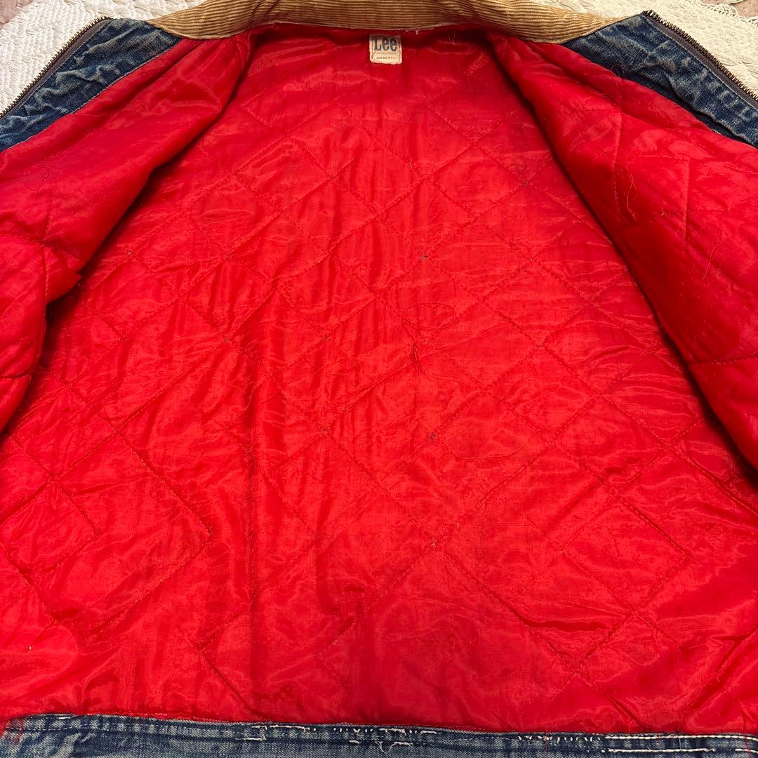 コレクション放出します！Lee デニムジャケット コーデュロイ襟付き