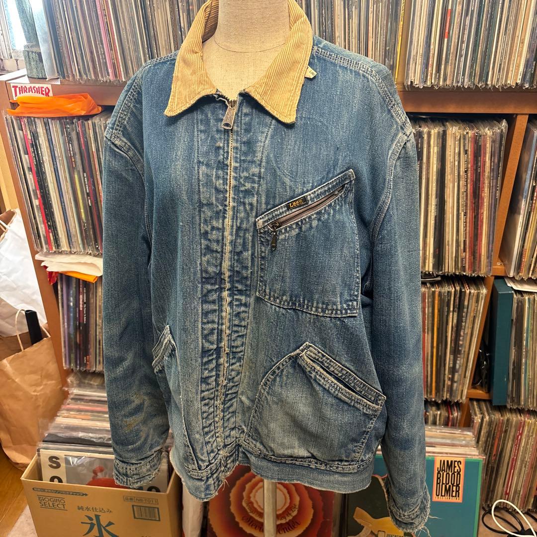コレクション放出します！Lee デニムジャケット コーデュロイ襟付き