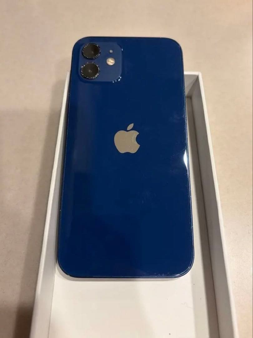 Apple iPhone 12 青色 本体　64GB