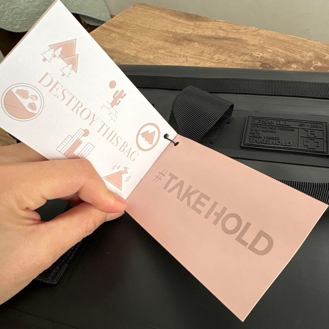 So iLL Take Hold ブラック リュック