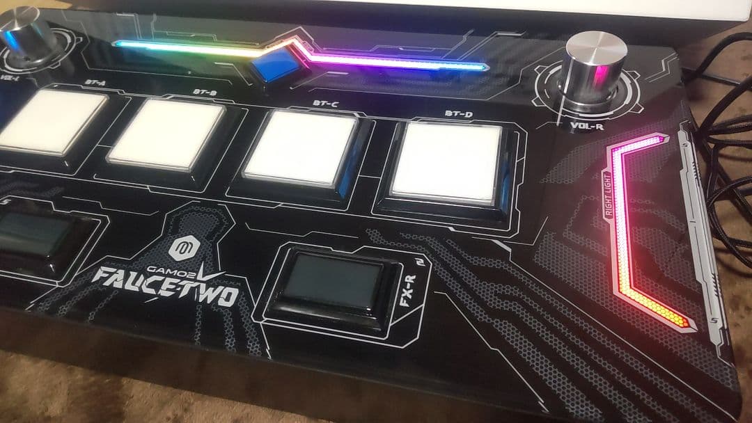 美品 サウンドボルテックス FAUCETWO EG skin コントローラー