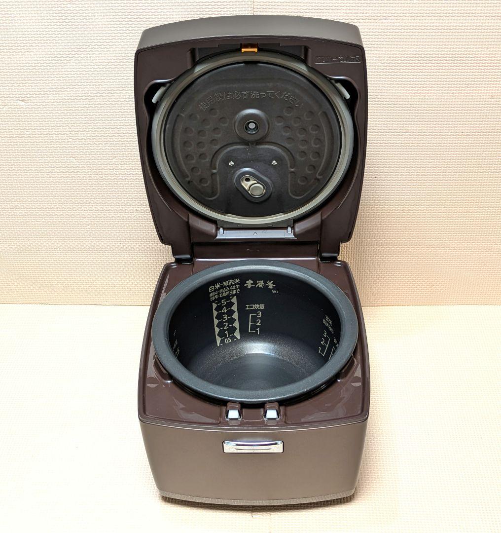 三菱 NJ-VW107-T【本炭釜】2017年製 5.5合IH炊飯器