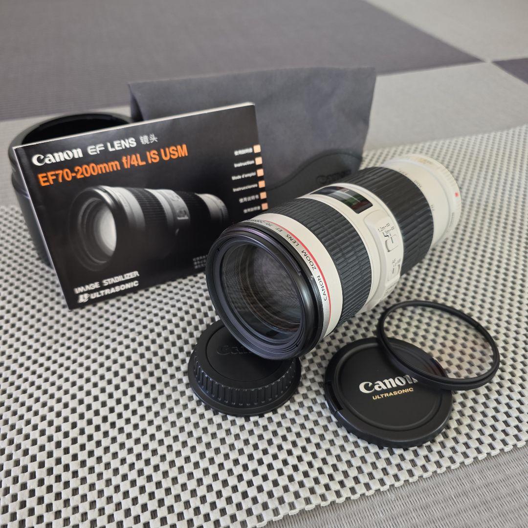 Canon EF70-200mm f/4L IS USM ズームレンズ