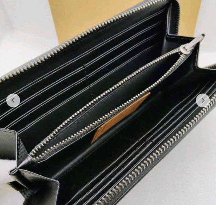 新品未使用コーチ長財布パスキアコラボブラックオレンジレディースメンズ送料無料