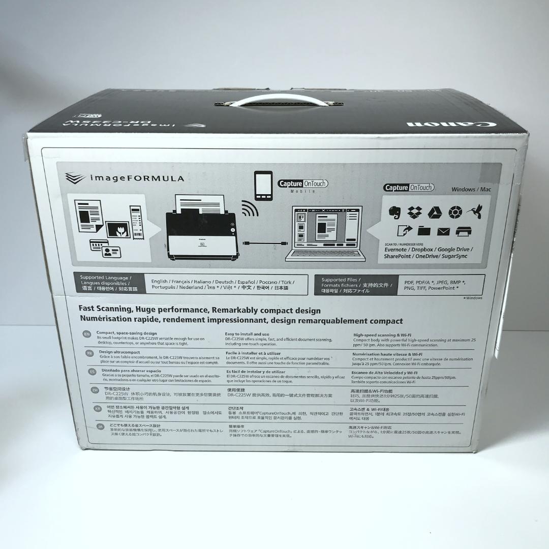 【ほぼ未使用】Canon スキャナー imageFORMULA DR-C225W