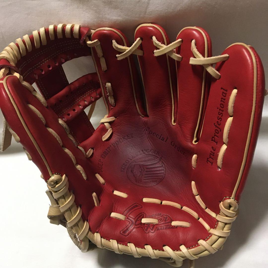 美品！　久保田スラッガー　軟式内野手用グローブ　中野モデル　オーダー