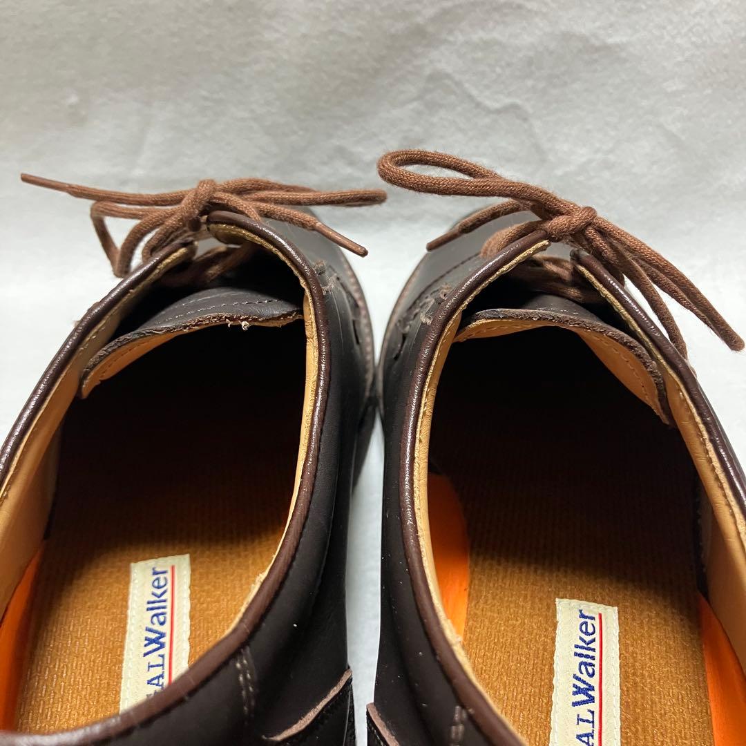 未使用■REGAL WALKER【26.5】本革 革靴 プレーントゥ 601
