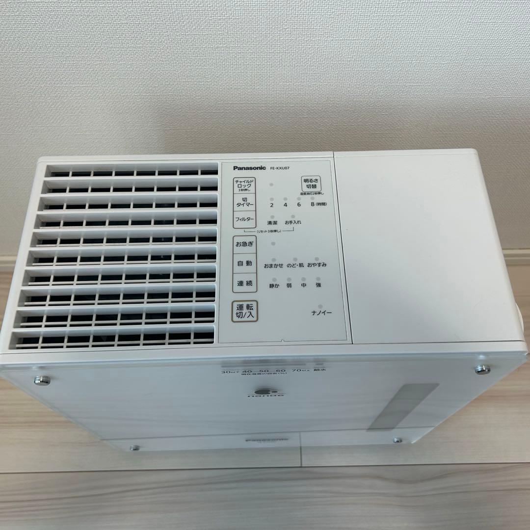 Panasonic ヒーターレス気化式加湿機 FE-KXU07
