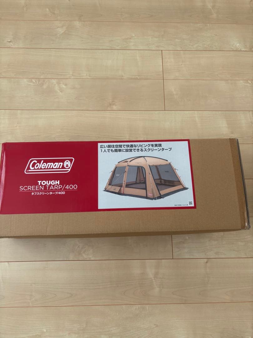未使用品 コールマン タフスクリーンタープ 400 6〜8人 キャンプ BBQ