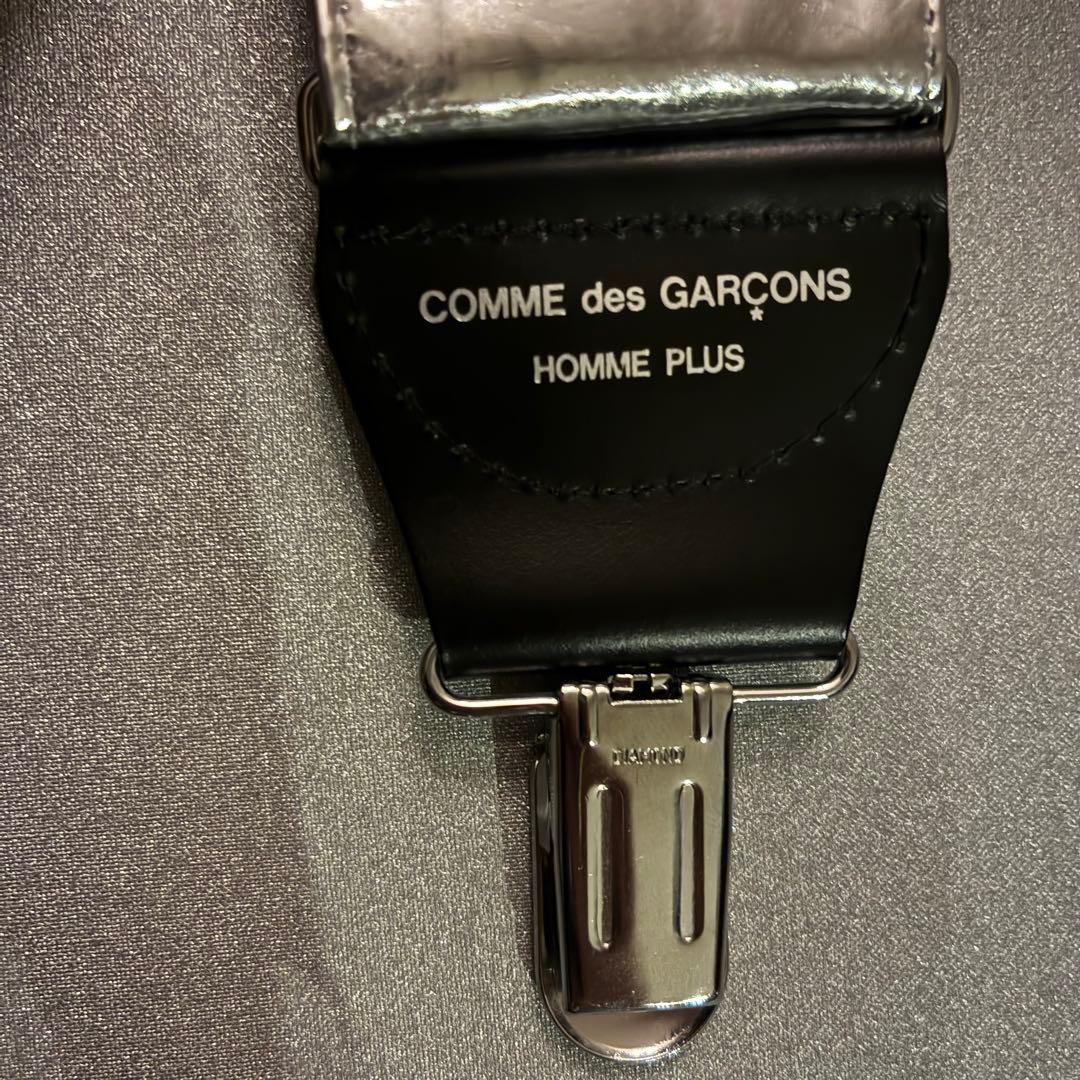 COMME des GARÇONS HOMME PLUS サスペンダー　シルバー