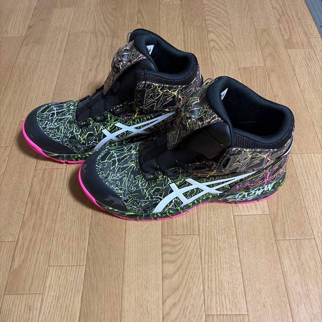 アシックス安全靴ハイカット　BOA