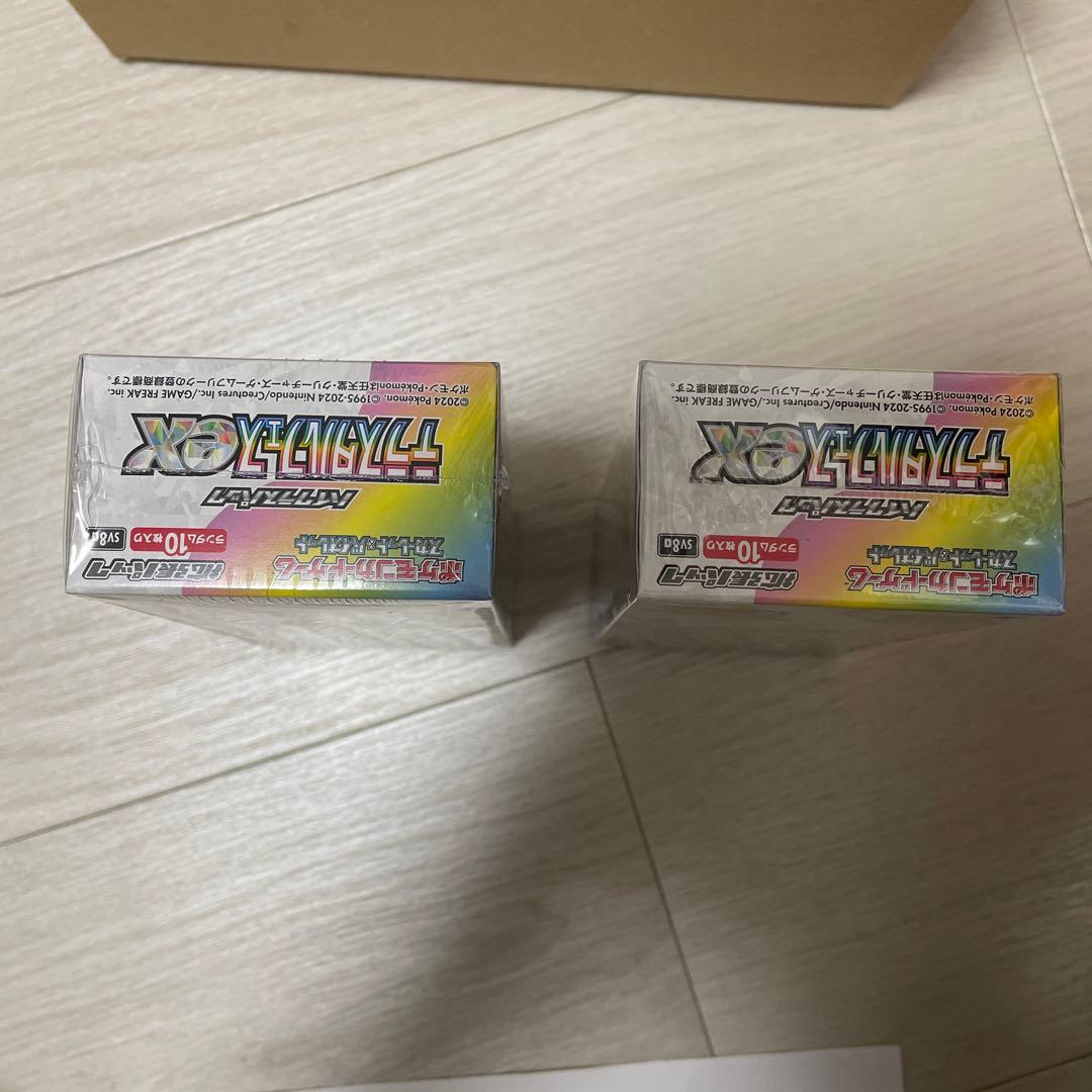 ポケカテラスタルフェスex 　シュリンク付きBOX2個