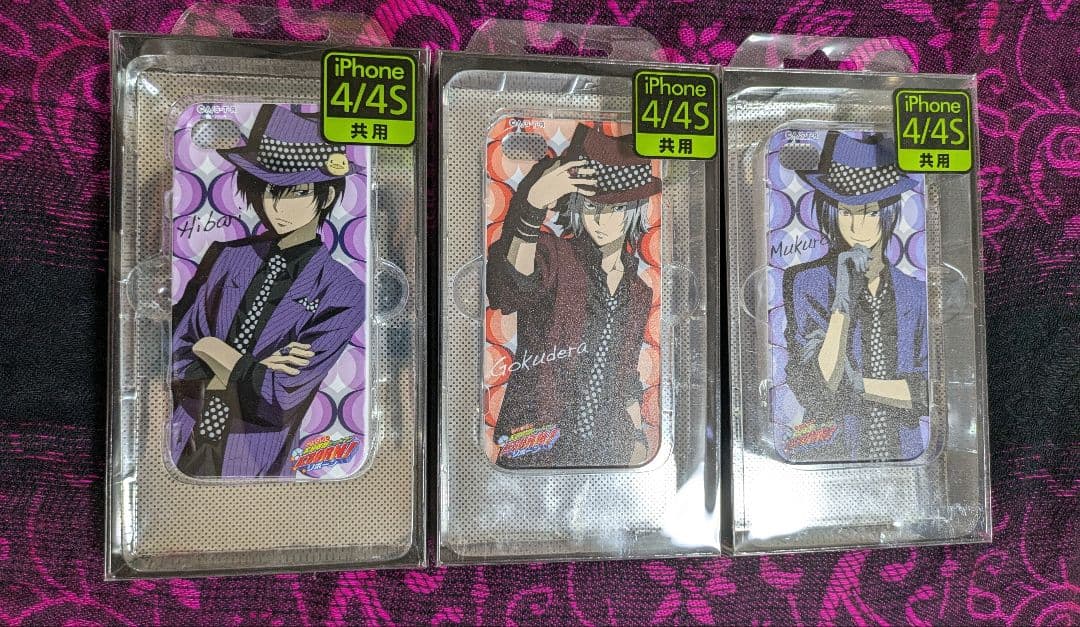 家庭教師ヒットマンリボーンREBORNiPhoneジャケット雲雀獄寺骸