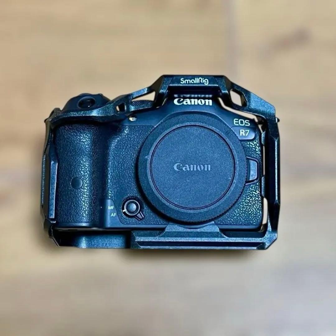 【美品】Canon EOS R7 small rig ケージセット