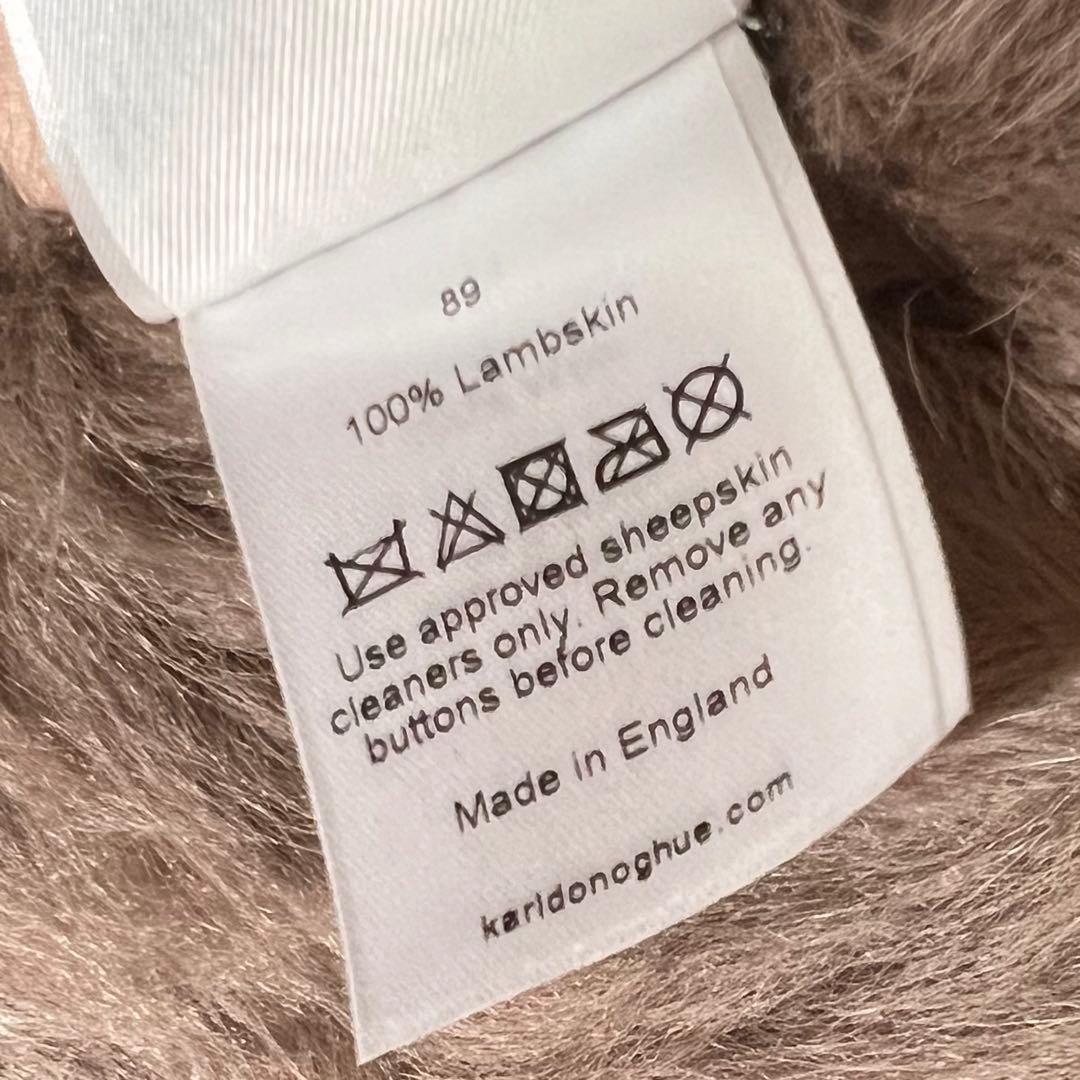 【新品】KARLDONOGHUEカールドノヒューオイルドトスカーナラムスキンジレ