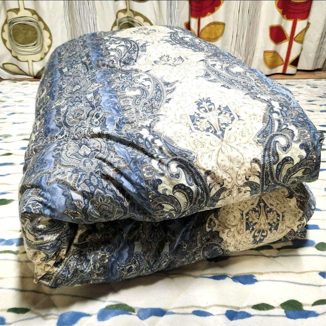 高級 日本製 羽毛掛け布団 手選別ホワイトダックダウン メルクロス シングル