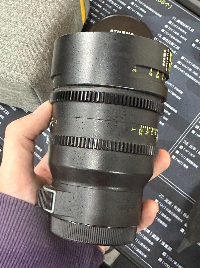 Nisi Athena prime 25mm T1.9 Sony Eマウント