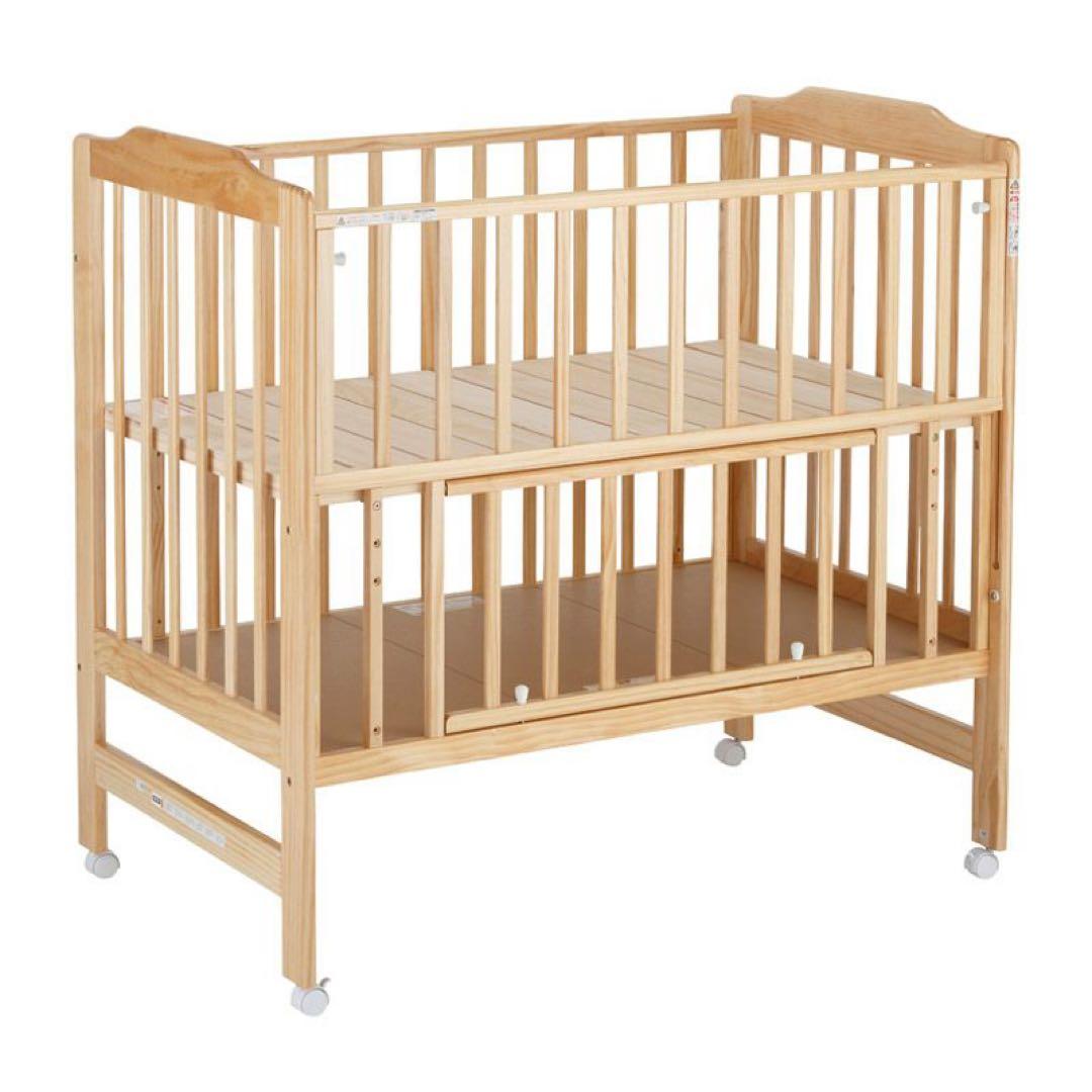 KATOJI カトージ ハイシートベビーベッド（レギュラーサイズ）