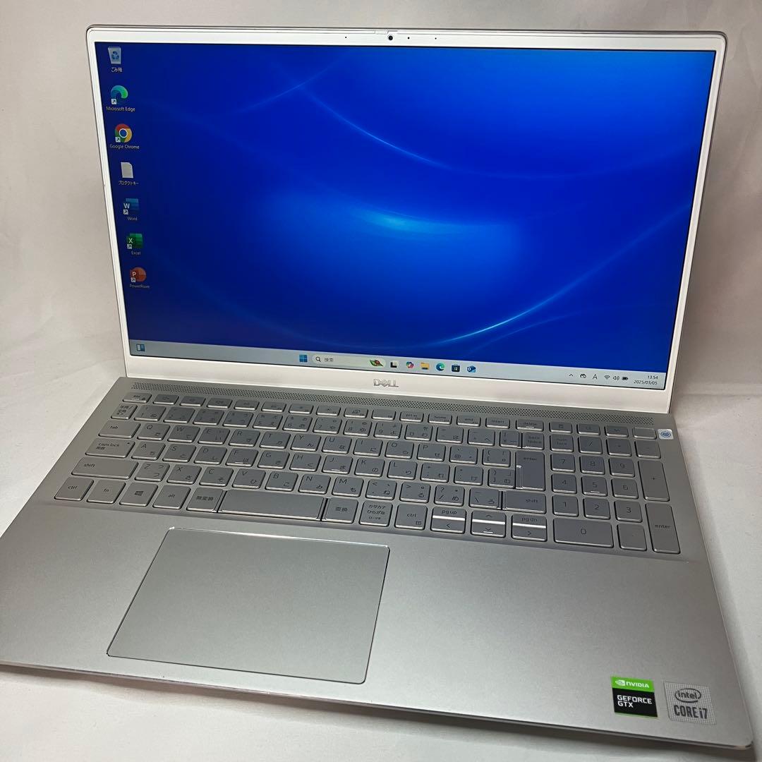 DELL 7510 i7 16GB SSD 1TB GTX 1650 オフィス付