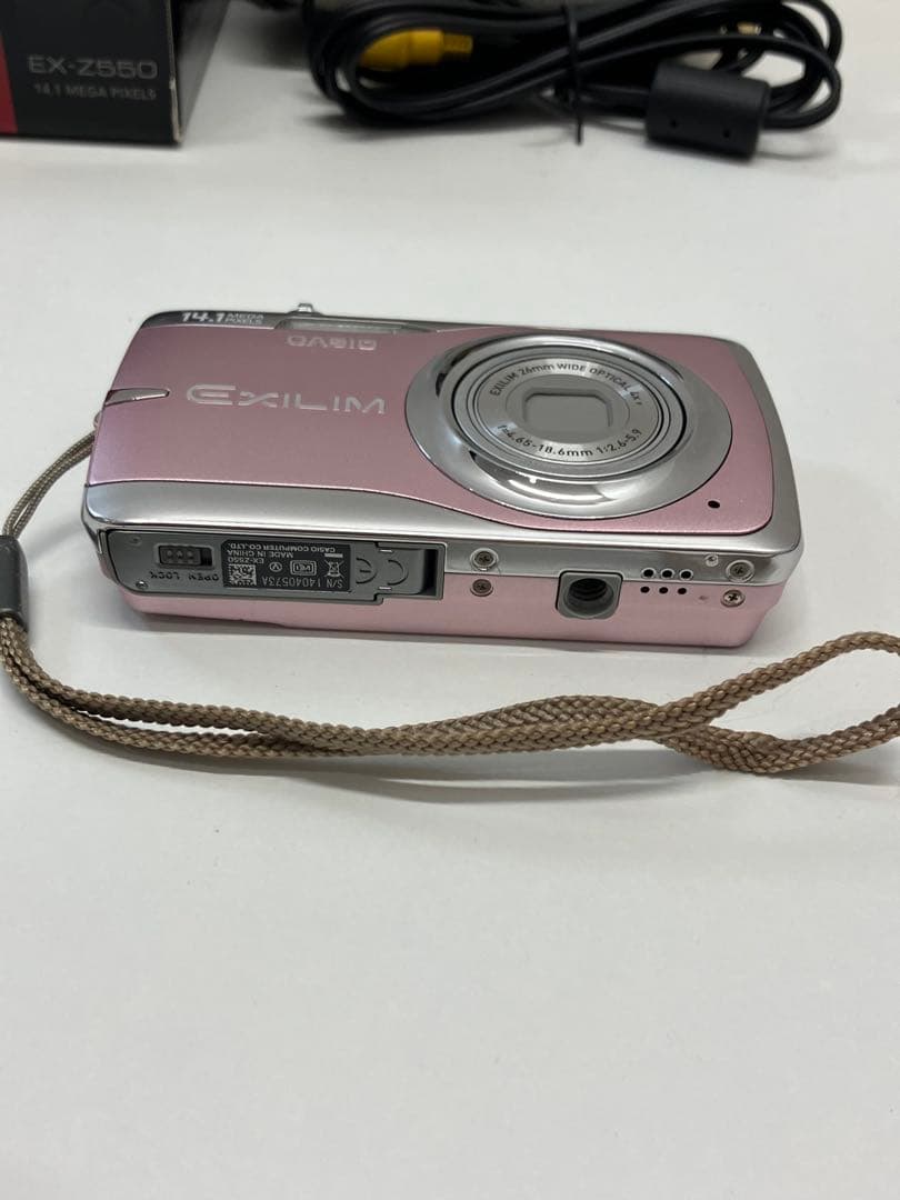 CASIO EXILIM EX-Z550 コンパクトデジタルカメラ 【A506】
