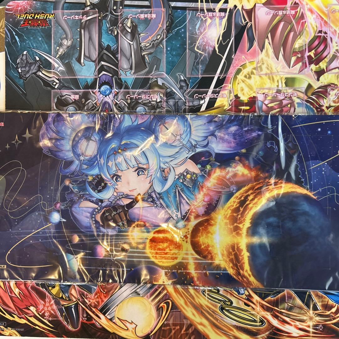 遊戯王ラッシュプレイマット3枚セット