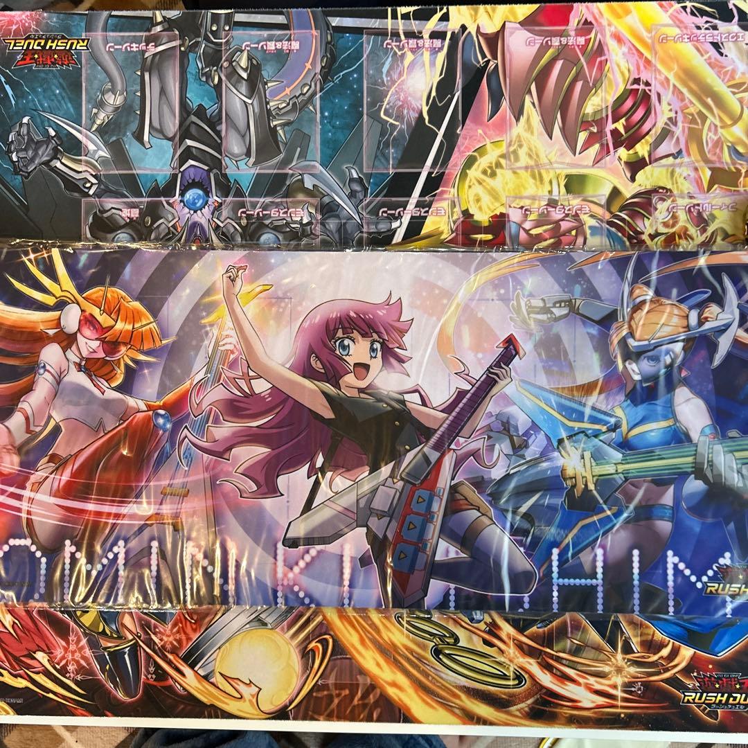 遊戯王ラッシュプレイマット3枚セット